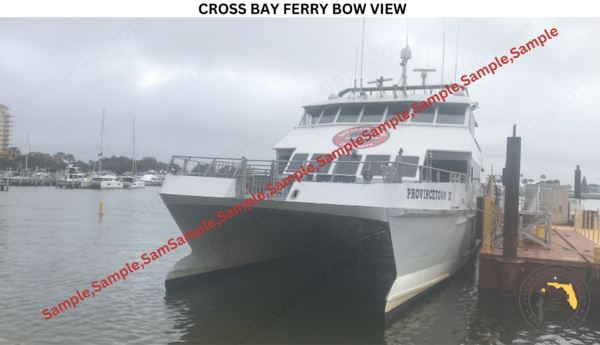 CROSS BAY FERRY BOW VIEW