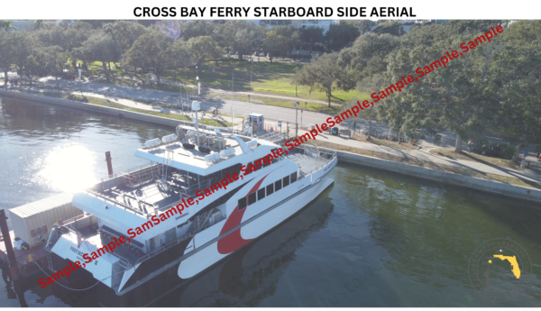 CROSS BAY FERRY STARBOARD SIDE AERIAL