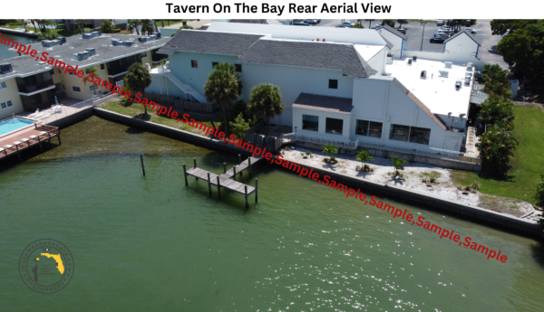 Tavern On The Bay Rear Aerial View